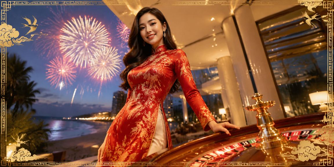 Người chơi trải nghiệm Jackpot và roulette tại Vũng Tàu với thiết kế hiện đại